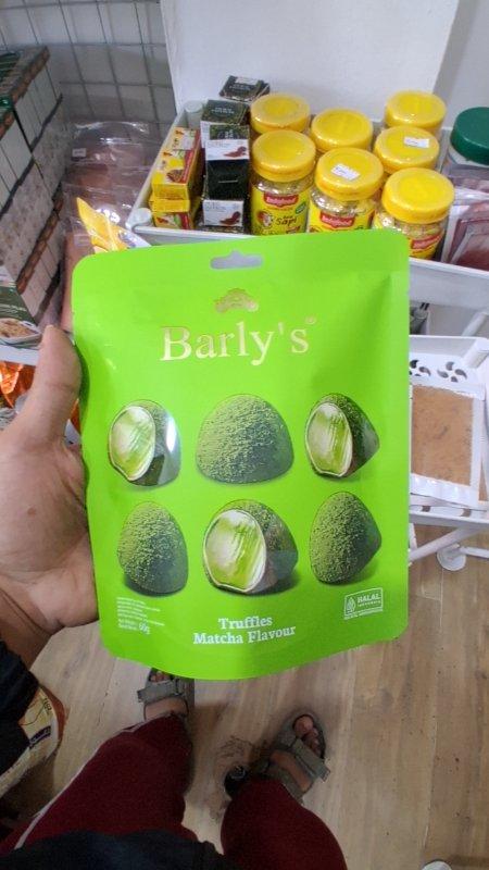 Coklat barly matcha