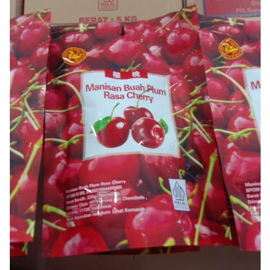 Manisan buah plum rasa cherry