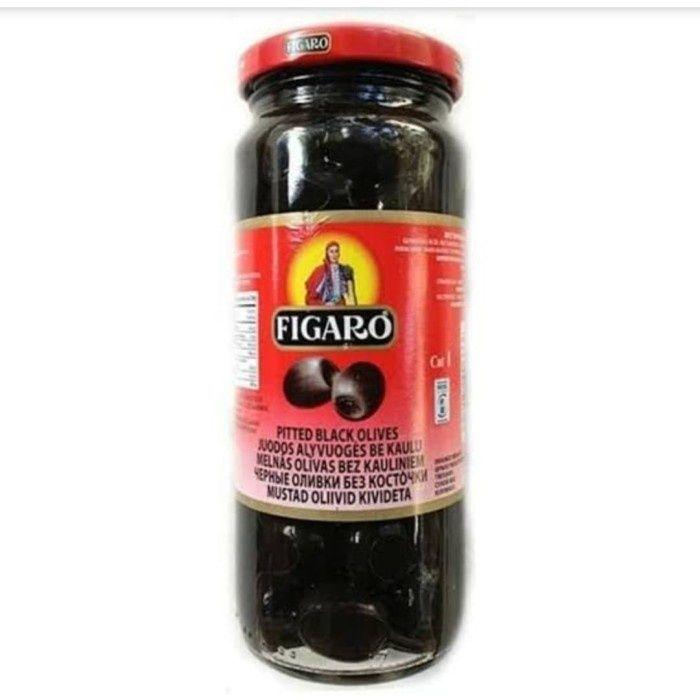 Buah zaitun figaro hitam 450gram